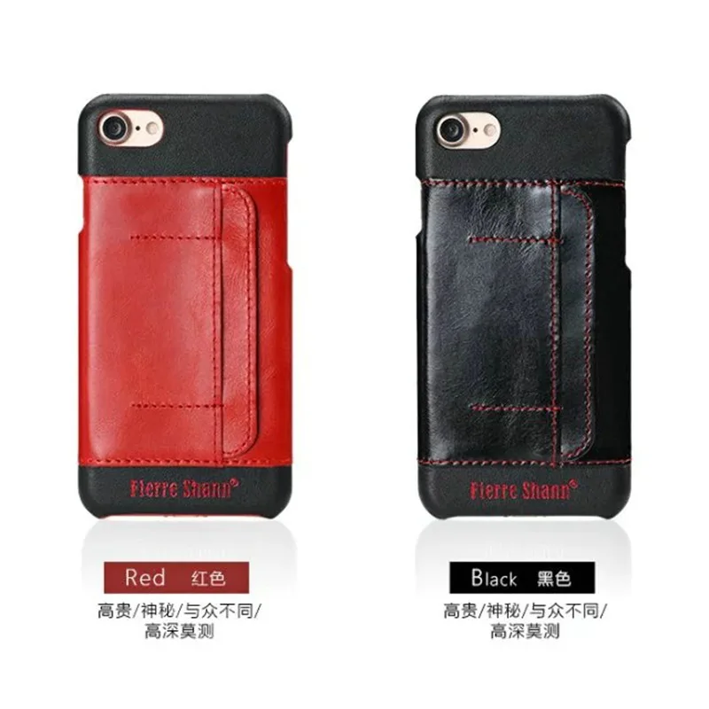 Чехол для iphone 7 8 plus apple Capa Funda Etui Роскошный кожаный чехол на заднюю панель мобильного телефона аксессуары Coque Shell carcasas слот для карт