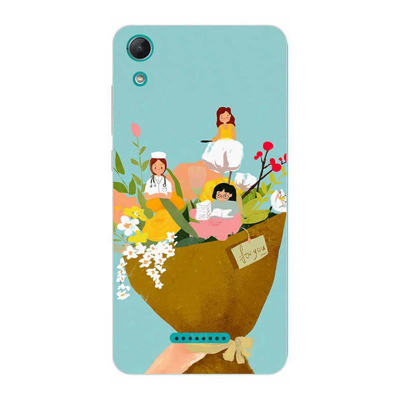 Phone case For Wiko Lenny4 Lenny 4 Cute Animals Beautiful flowers scenery High Quality Painted TPU Soft Case Silicone Skin Shell | Мобильные