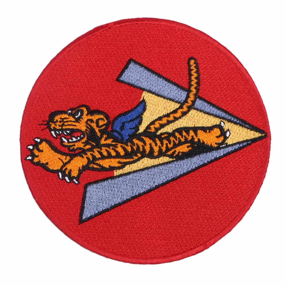 

WWII WW2 US AIR FORCE THE FLYING TIGERS PATCH BADGE