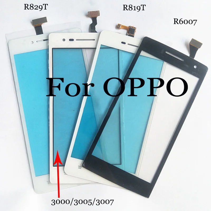 

Сенсорная панель дигитайзер сенсорный экран стекло для OPPO R6007 3000 3005 3007 R819T R829 сенсорная панель с гибким кабелем идеальный ремонт