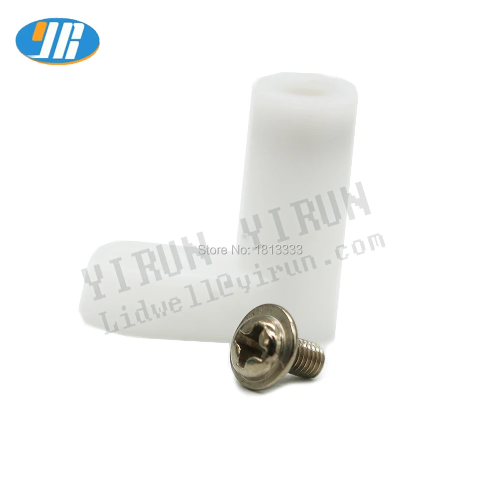 800 шт./лот L образные пластиковые ножки с винтами для аркадных игр Jamma SNK слот