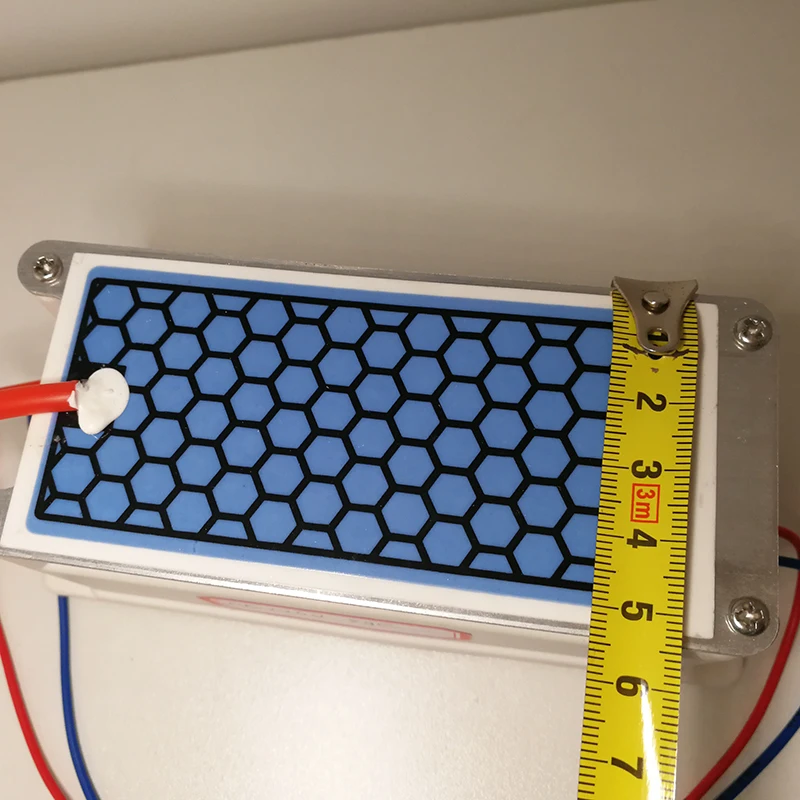 Портативный Керамика генератор озона 220V/12V 5g интегрированный пластины аэризатор