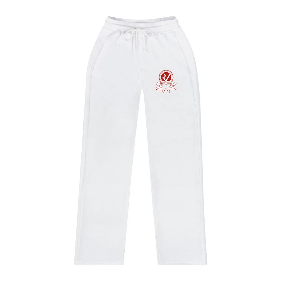 

LUCKYFRIDAYF Red Velvet Kpop Printed Trousers Women/Men Fashion Streetwear Casual Sweatpants 2018 Trendy Style Long Pants