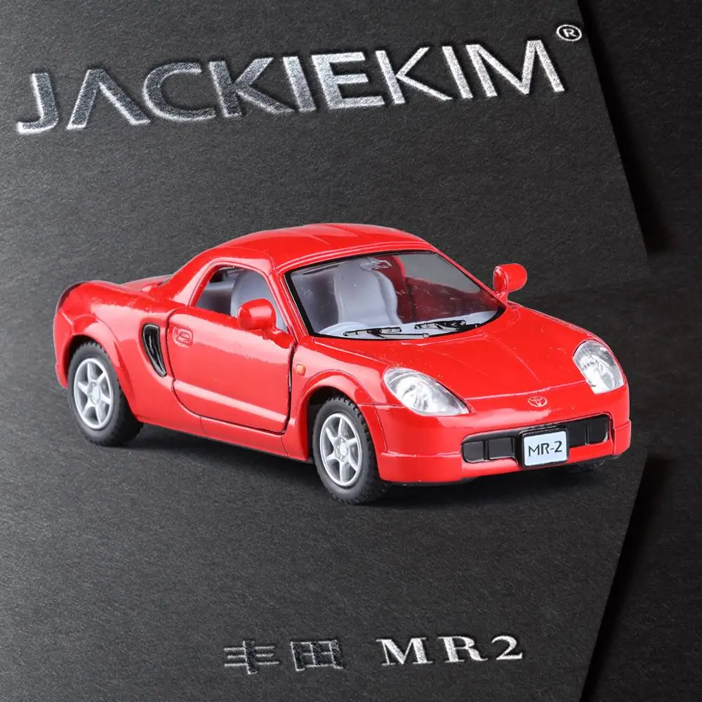 1:32 Масштаб классический TOYOTA MR2 Coupe высокая имитация металла оттягивающаяся назад