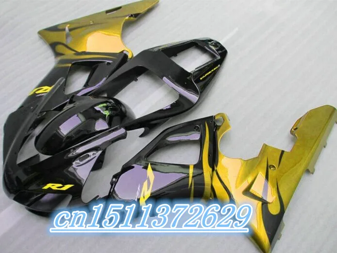 Bo для желто черные Обтекатели набор 1998 1999 YZF R1 98 99 обтекатель комплект|fairing kit|r1 98yzf