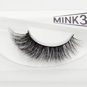 Visofree 3D норковые ресницы верхние ресницы 100% настоящая норковая полоса ресницы ручной работы перекрещивание норковые ресницы наращивание A19