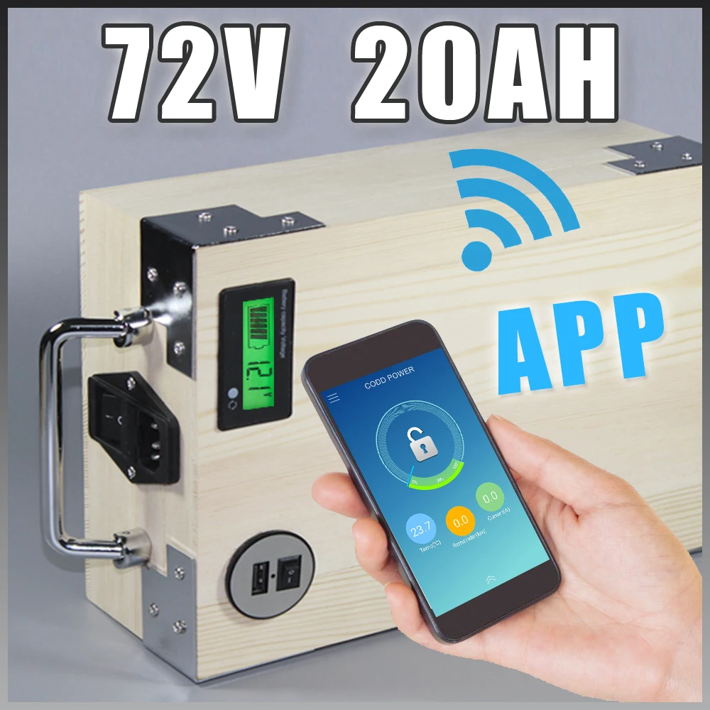 Аккумулятор LiFePO4 + BMS зарядное устройство Bluetooth GPS 5 В USB-порт | Спорт и развлечения