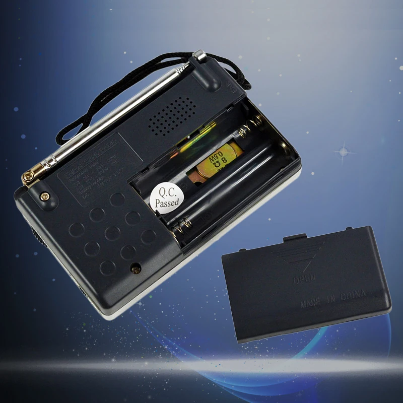 Мини Портативный AM FM телескопическая Телевизионные антенны Радио DC 3 В мир