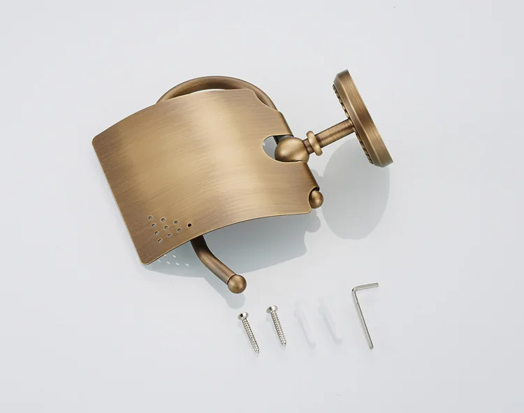 Бесплатная доставка Высокое качество античный рулонный бумажный держатель с