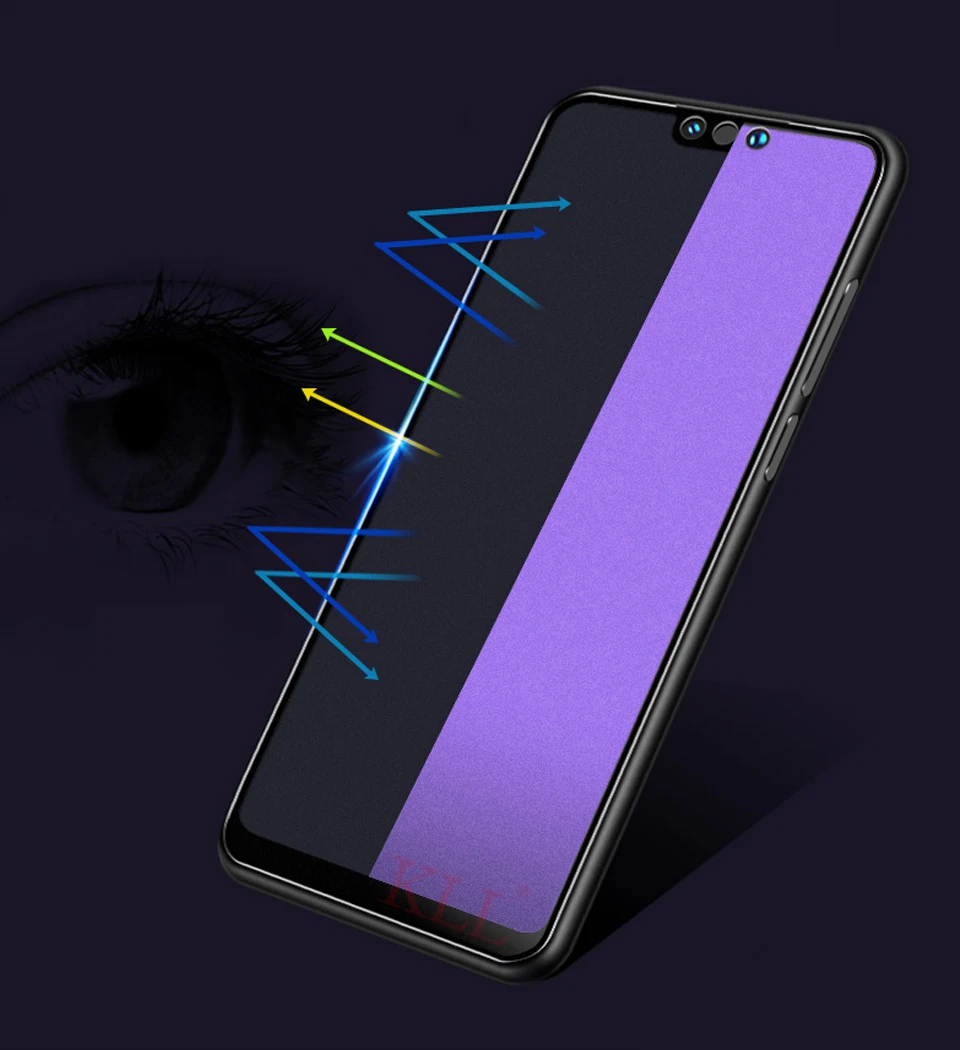 Матовое закаленное стекло без отпечатков пальцев для huawei Honor 10 Lite 8X Max Play 8A View 10 Защитная пленка для экрана huawei Enjoy 9 Y9