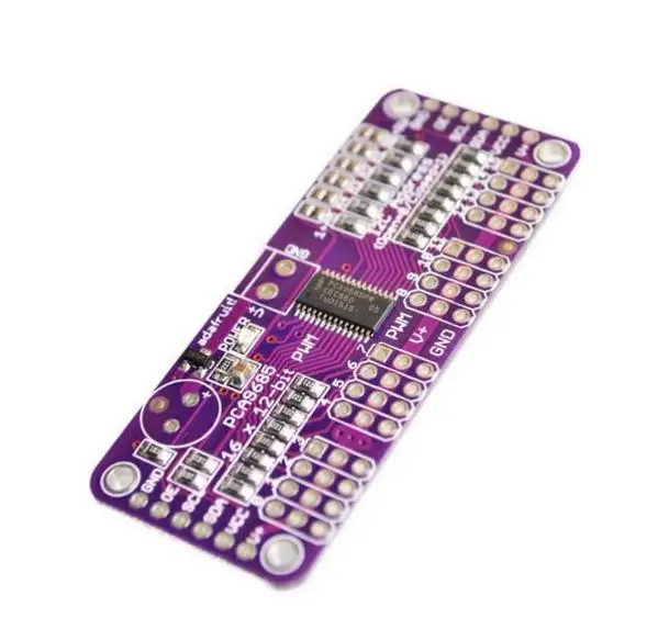 [Простой рот] 16-канальный 12-битный PWM/сервопривод фотоинтерфейса PCA9685 для или