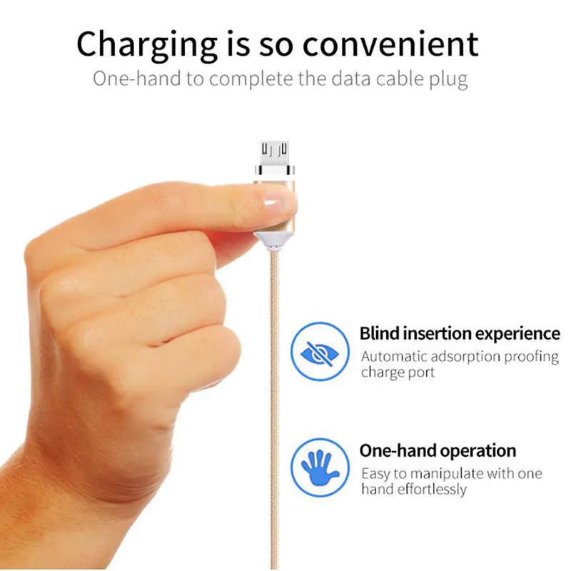 3 фута/6 футов/10 футов сильный USB C Магнитный адаптер Плетеный прочный зарядный кабель для Samsung S8 + Oneplus 5 2|cable for