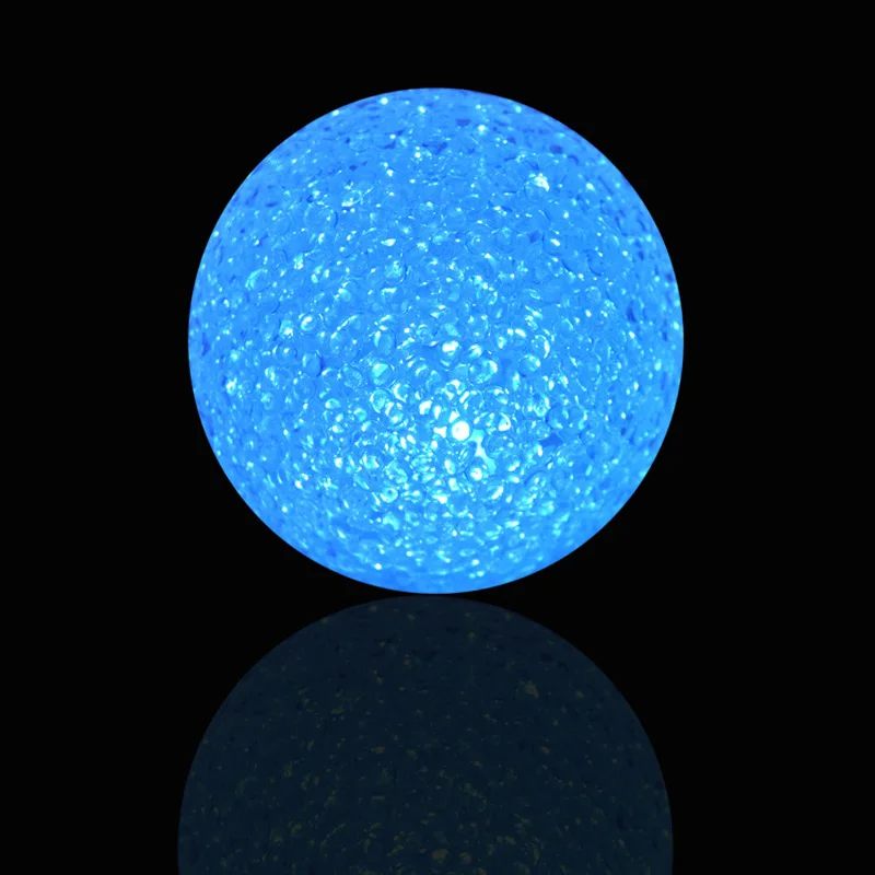 Прекрасный Цвет изменение хрустальный шар светодиодный ночной Светильник