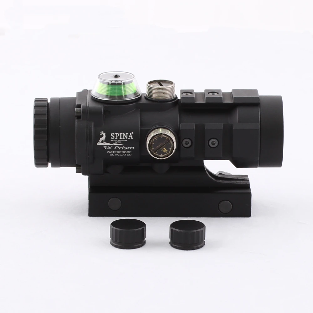 Тактический Оптический прицел SPINA OPTICS оптический с красной призмой 3x32 Gp01 для
