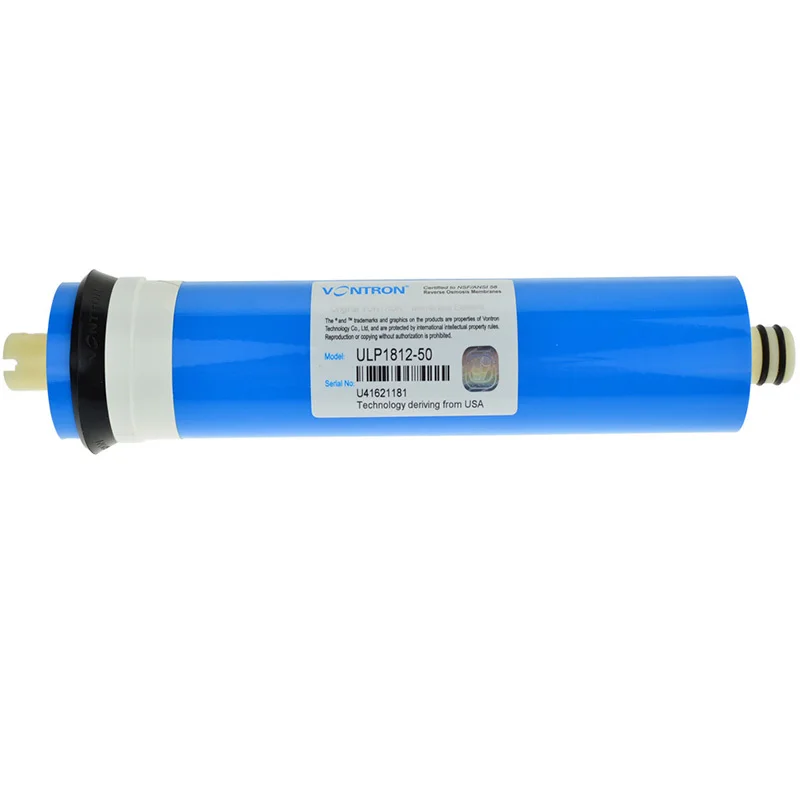 Vontron ULP1812 50 фильтр для жилой воды NSF используется gpd обратного осмоса|Картриджи