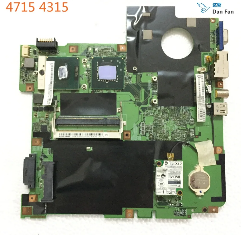 Материнская плата MBAKZ01001 для ноутбука ACER Aspire 4715 4315 4315Z 4715Z 07220 1 м 100% x м|Материнские