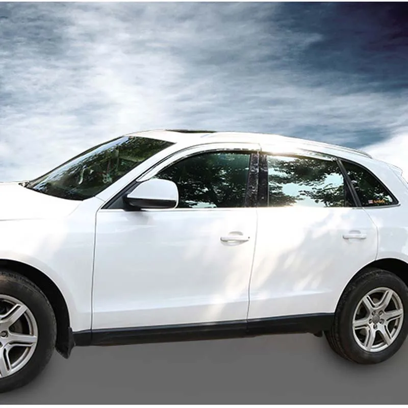 1 комплект новый хромированный козырек от солнца и дождя для Audi Q5|Навесы укрытия| |
