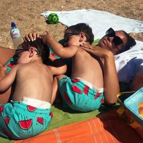 2019 Семейные парные купальники женский купальник для маленьких мальчиков пляжные