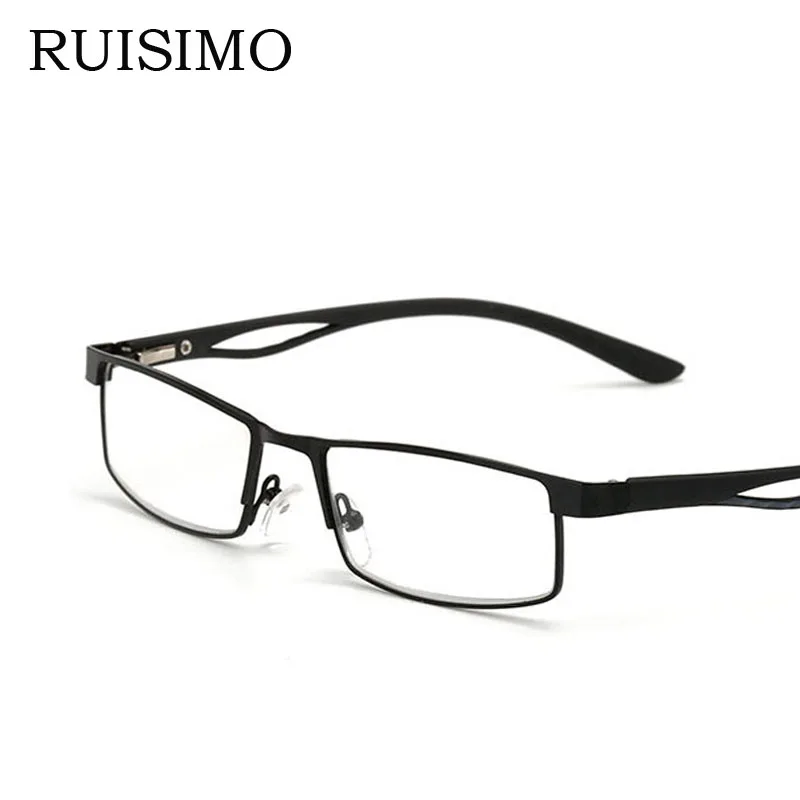 

RUISIMO Metal Half Frame Reading Glasses Presbyopia Spectacles women men Fatigue Gafas +1.0 +1.5 +2.0 +2.5 +3.0 +3.5 +4.0 reader