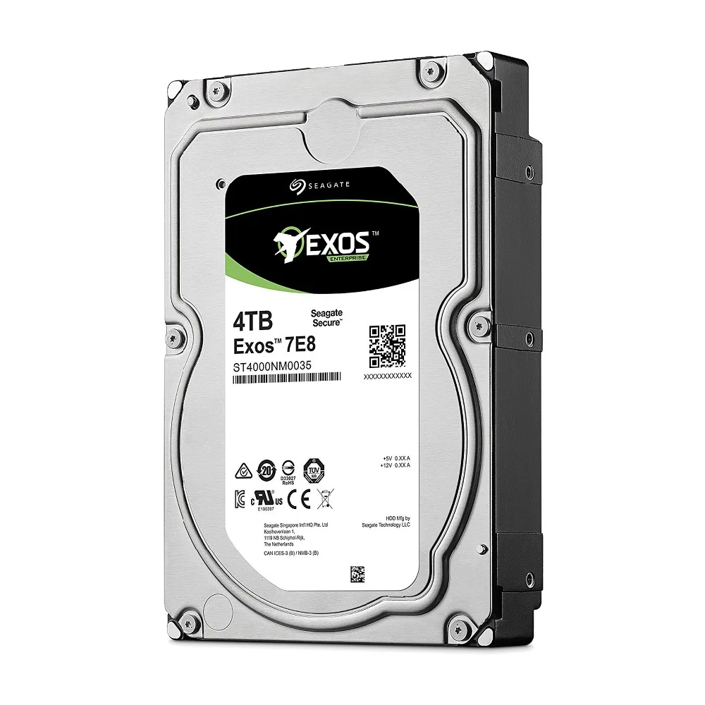 Seagate Exos 7E8 ST4000NM0035 4 ТБ 512n SATA 128MB кэш 3 5-дюймовый корпоративный жесткий диск |