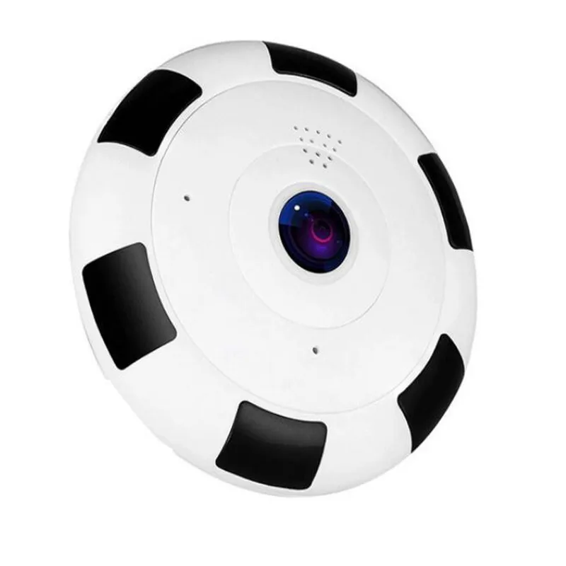 Беспроводная ip камера PLYMOTON Full HD 1080P Fisheye с панорамным видом на 360 градусов