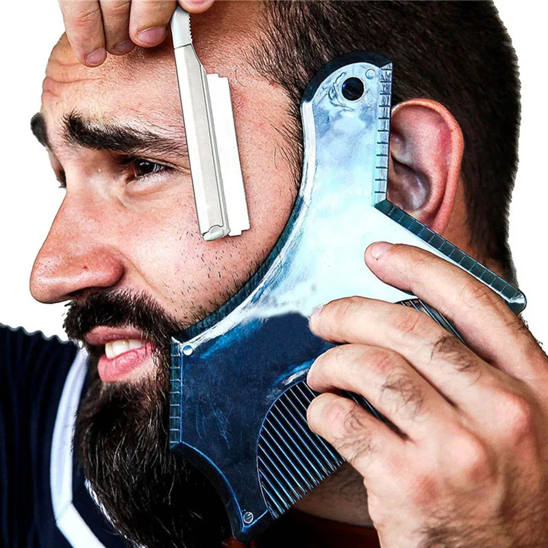 Новый профессиональный инструмент для формирования и укладки бороды гребень