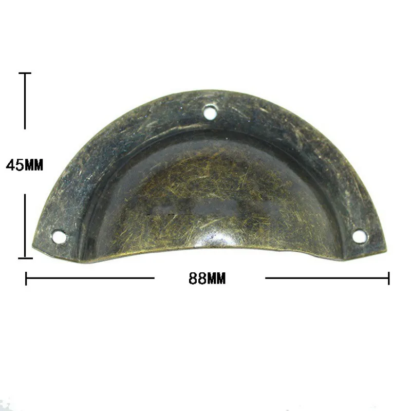 45x88mm bronze 4 стиля антикварные мебельные ручки бронзовые для выдвижных шкафчиков Кухня Потяните ретро шкаф двери шкафа цветы для ручек корпус с рисунком ручки - Цвет: 45x88mm bronze