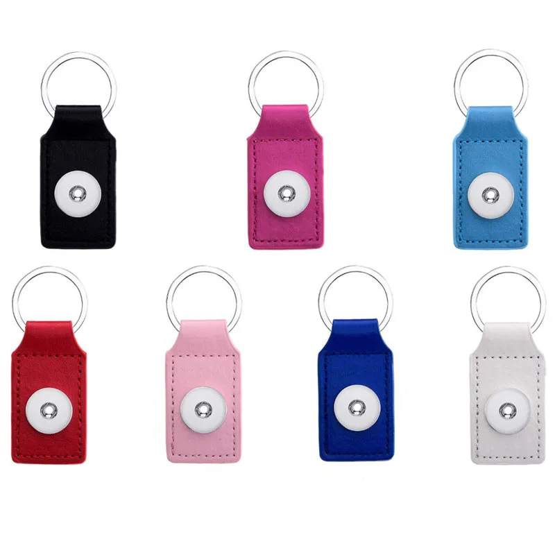 Кольцо для ключей из искусственной кожи 8 цветов 18 мм|fashion key chain|key chainleather ring |