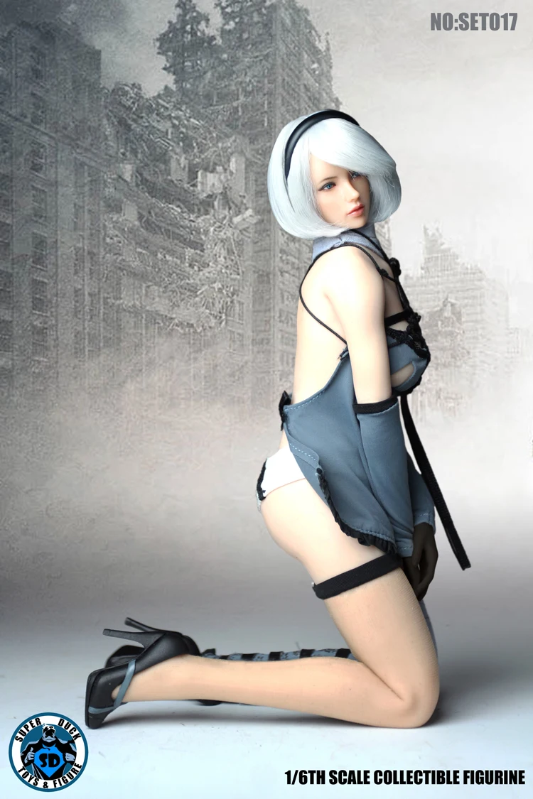 Коллекция 1/6, коллекционная фигурка, кукла NieR Automata, Женский воин, Йорга, № 2, тип B, с PHICEN, бесшовное тело, без коробки