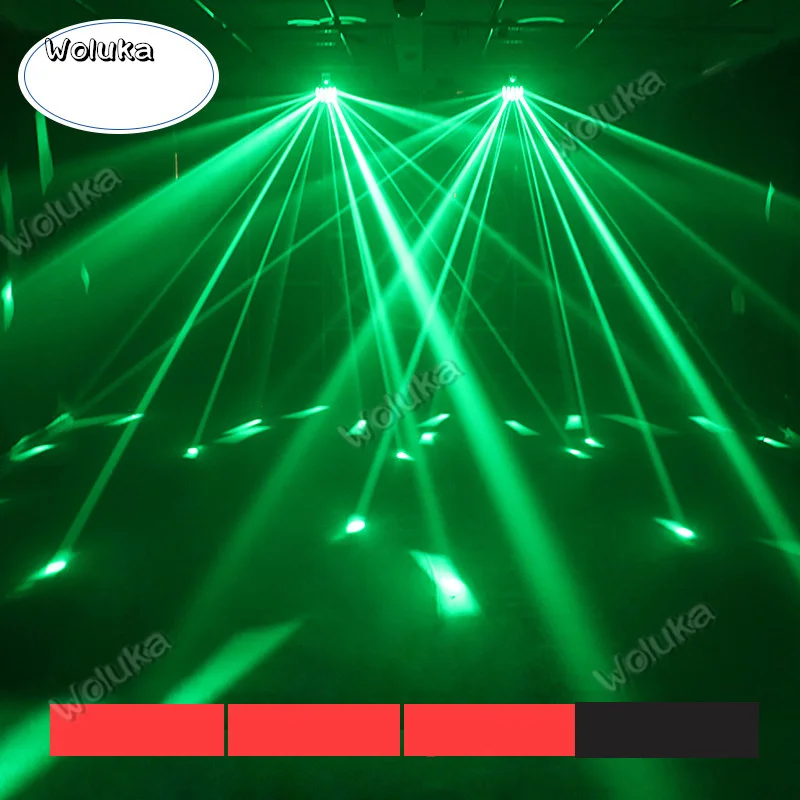 Светодиодная балка сценическое освещение KTV вспышка вращение лазером семь