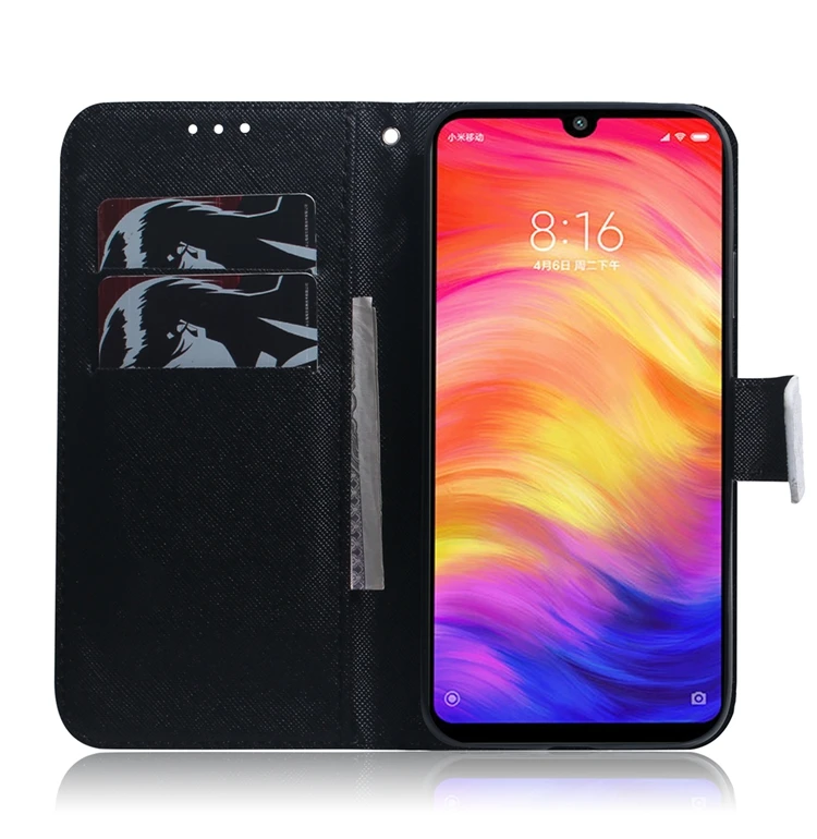 Чехол-книжка для Etui Xiomi Redmi Note 7, 6 Pro, Redmi 7, GO, кожаный чехол-бумажник, чехол-книжка для Xiaomi Redmi Note 7, чехол-книжка