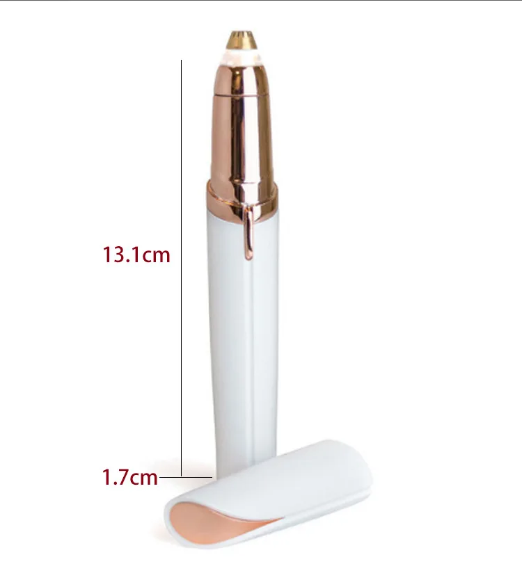 Electric Face Eyebrow Hair Remover Epilator Mini Shaver Razor Instant Painless Portable Shaving Trimmer | Красота и здоровье