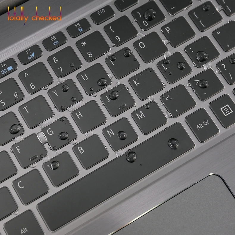 Кожаный чехол для защиты клавиатуры ноутбуков Acer Swift 7 Spin Ультратонкий Мягкий