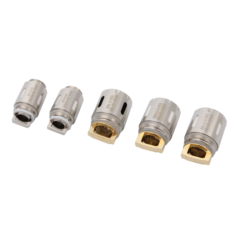5 шт./лот Eleaf ER 0.3ohm SS316 катушка ERL 0.15ohm Kal Core ERLQ четырехместная для ELeaf Melo RT 22 25 танк