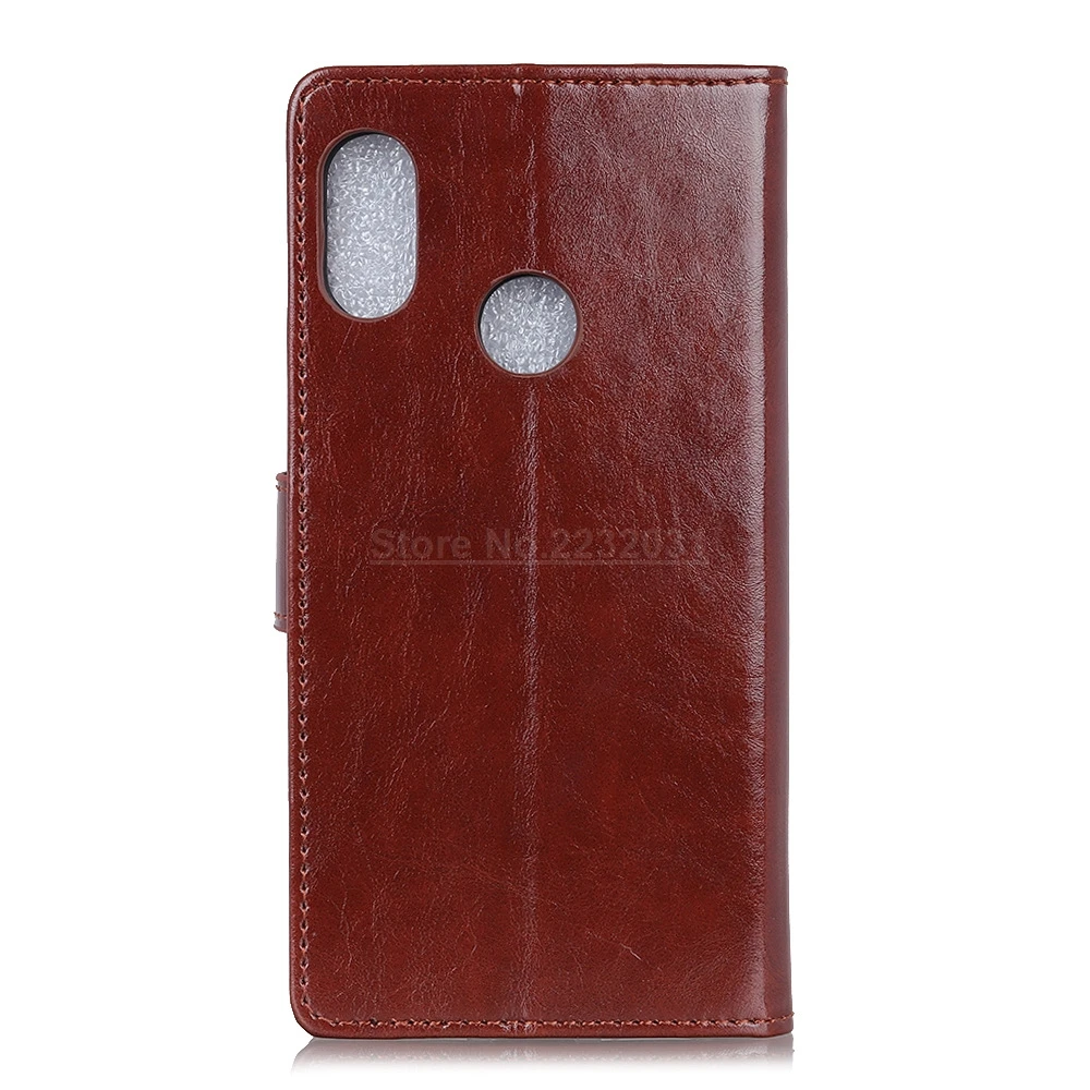 Чехол Кошелек для Huawei Y6 2018 2019 винтажный книжка из искусственной кожи чехол