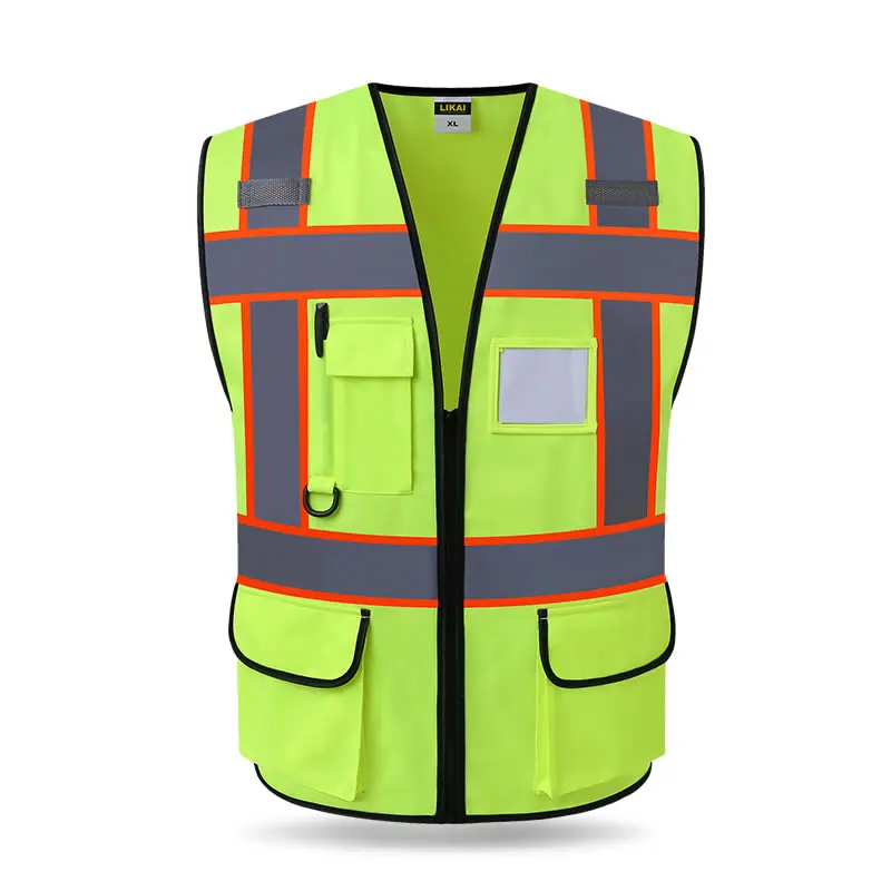 SPARDWEAR Hi vis жилет Спецодежда Одежда безопасности светоотражающий жилет безопасности светоотражающий логотип печать