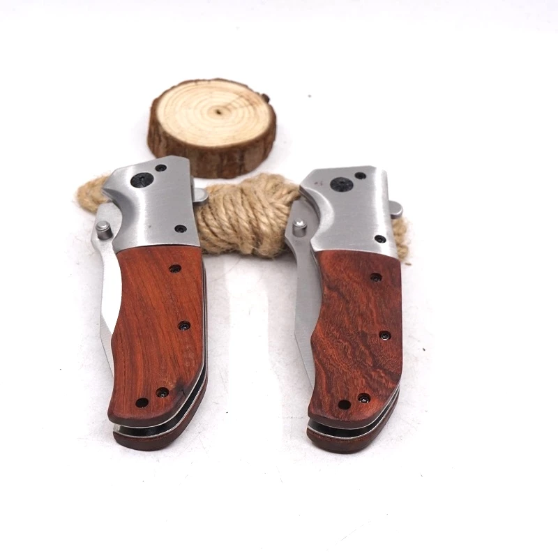 Тактический нож для выживания складной с закаленным лезвием 440 57HRC Карманные