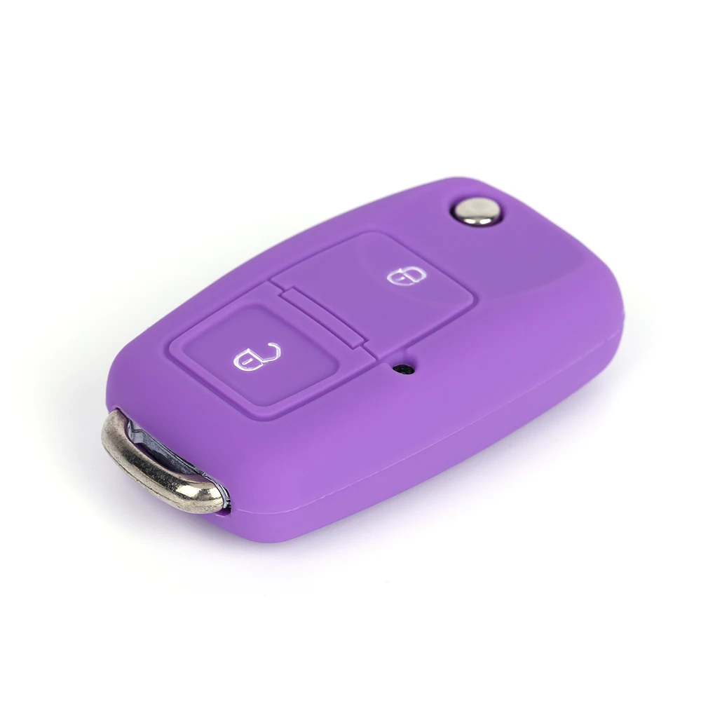 New Car Auto Silicone Flip Folding Key Cover 3 Buttons Remote Control Protector Case Fob for 2018 CSL2018 | Автомобили и