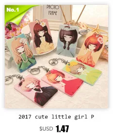 Kawaii сова, 7 карманов, пластиковая коробка, дизайнерский чехол для карт, для автобуса, банка, Id, держатель для карт, креативный zakka, канцелярские принадлежности для офиса, школы