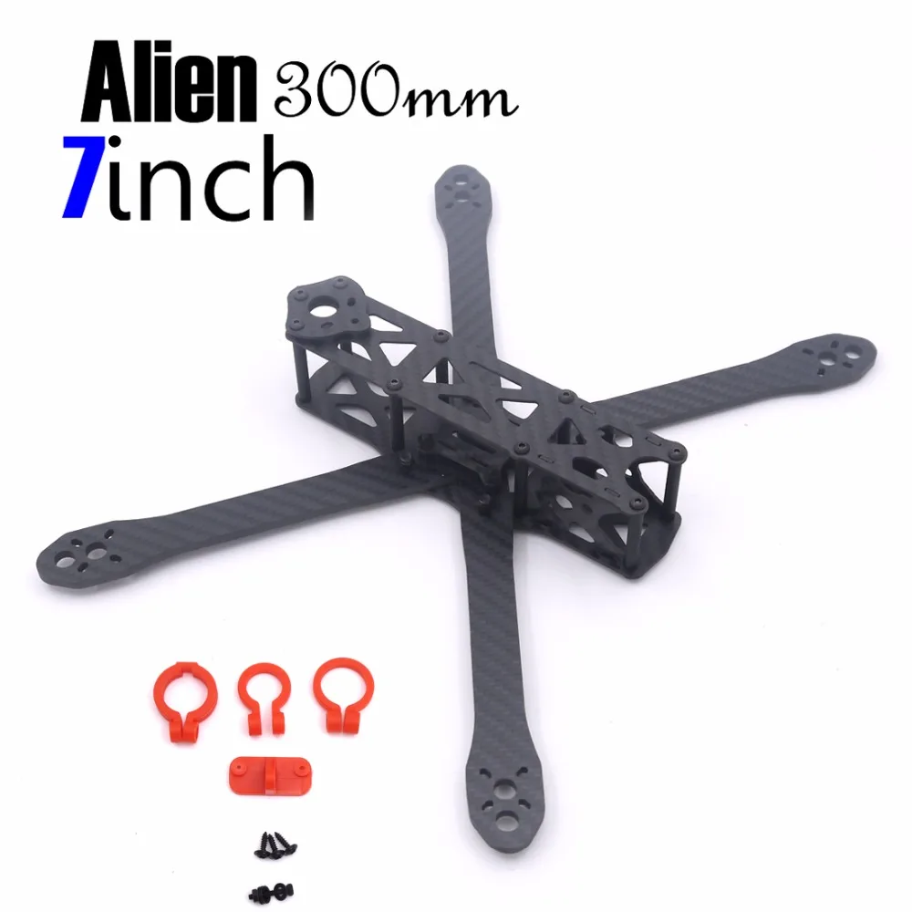 Квадрокоптер Alien FPV 7 дюймов 5 чистое Углеволокно 300 мм 225 комплект с рамкой для мини