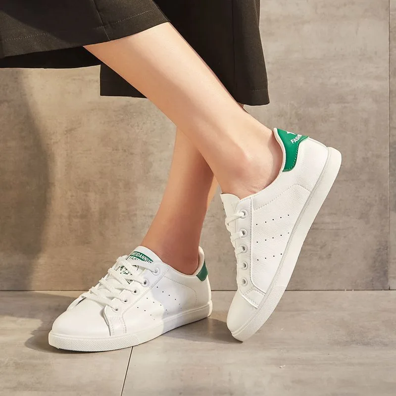 Модные весна осень Новая женская обувь корейские Спортивные Повседневные grils