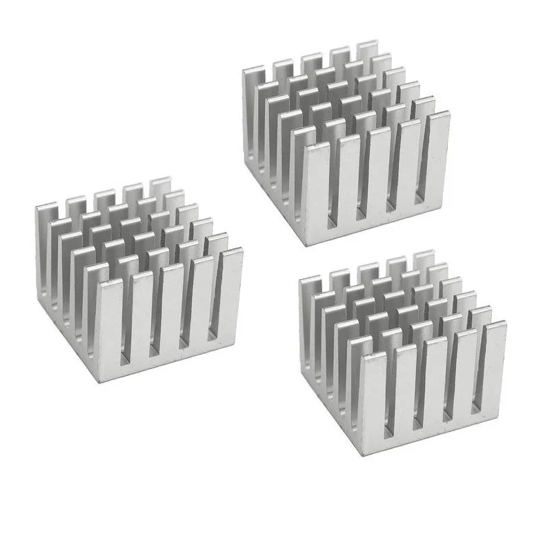 Алюминиевый экструдированный охладитель Gdstime 30 шт. 20x20x15 мм для ЦП IC ПК