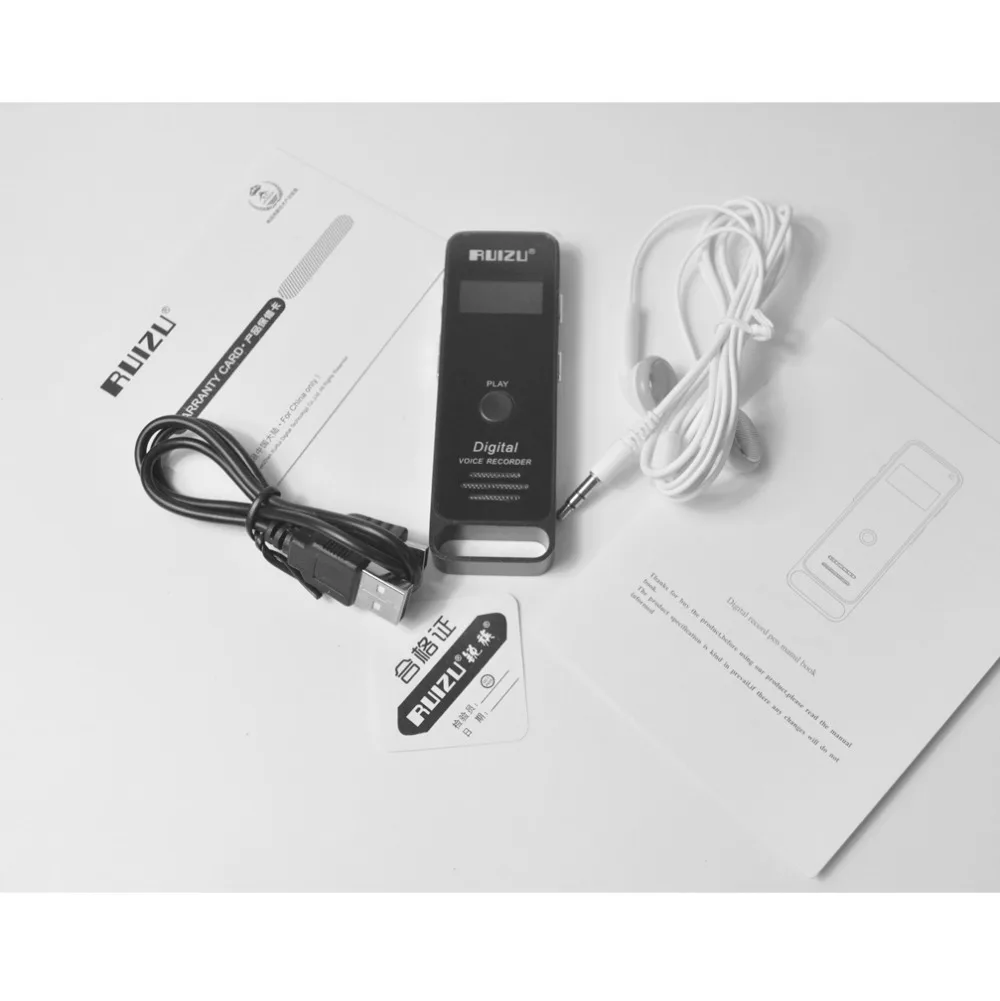 RUIZU X01 Спорт Мини Портативный MP3 музыкальный плеер Скрытая Цифровой Аудио Голос