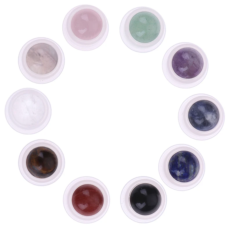 1 шт. драгоценный камень шариковая бутылки многоразового использования