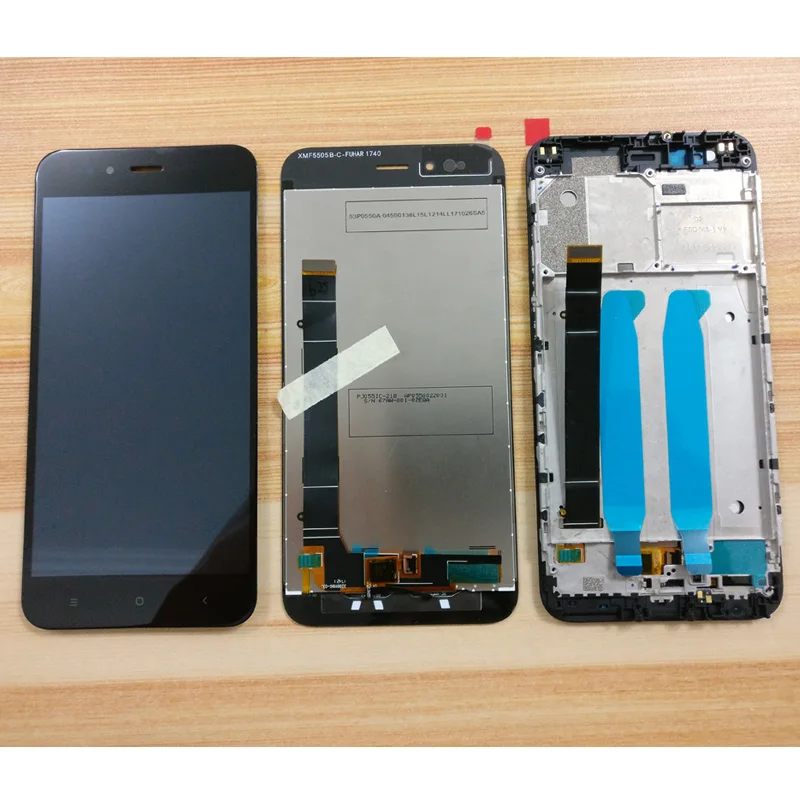 100% протестирован для Xiaomi Mi A1 MiA1 / 5x Mi5X ЖК дисплей/или с рамкой/сенсорной панелью