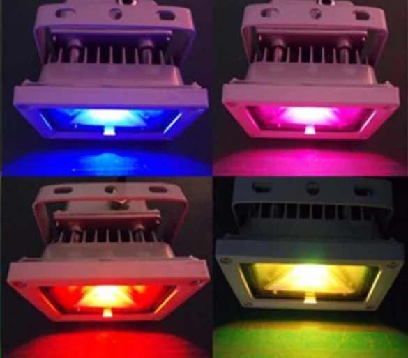 Бесплатная доставка DHL 10 Вт RGB LED наружный водонепроницаемый прожектор для мытья