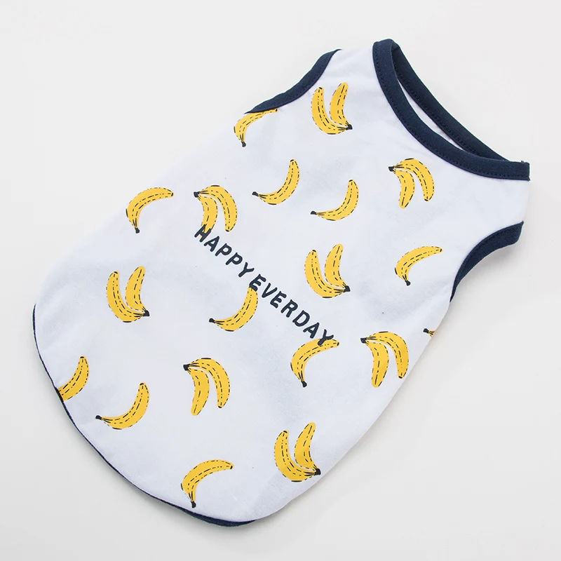 Любителей бананов бретели одежда весной и летом тонкий срез домашних животных