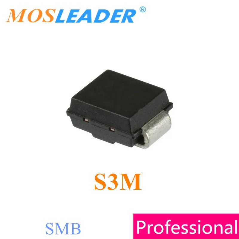 Светодиоды Mosleader S3M SMB 3000 шт., сделано в Китае, 1 кВ, 1000 В, 3 А, высокое качество
