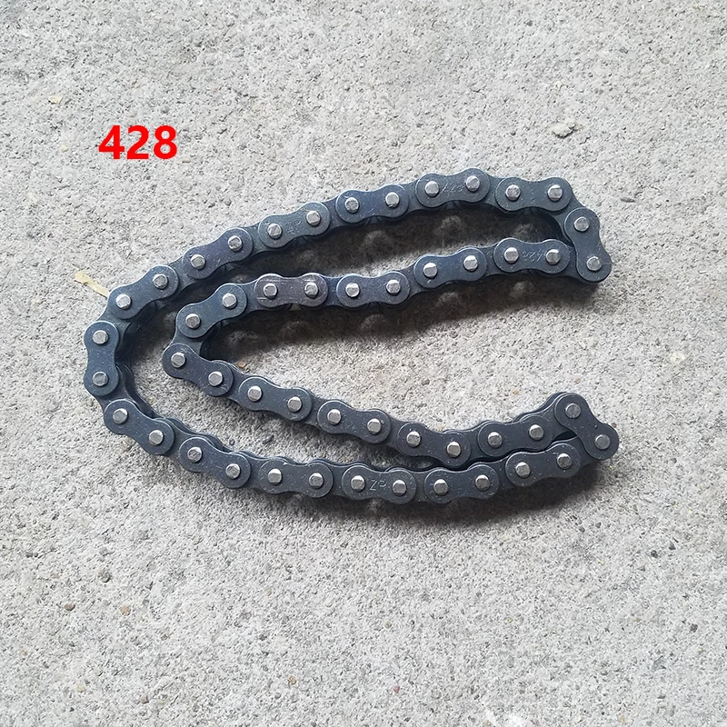 420 428 92 94 96 101 104 106 звенья приводная цепь с кольцом цепи для PIT PRO DIRT BIKE ATV QUAD 110cc 125cc 140cc 150cc китайский