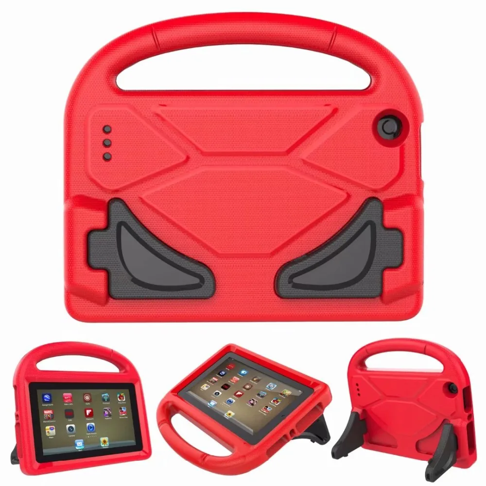 Чехол для Amazon Kindle fire7 2015/2017 EVA пены ударопрочность Футбол узор ручные стенд